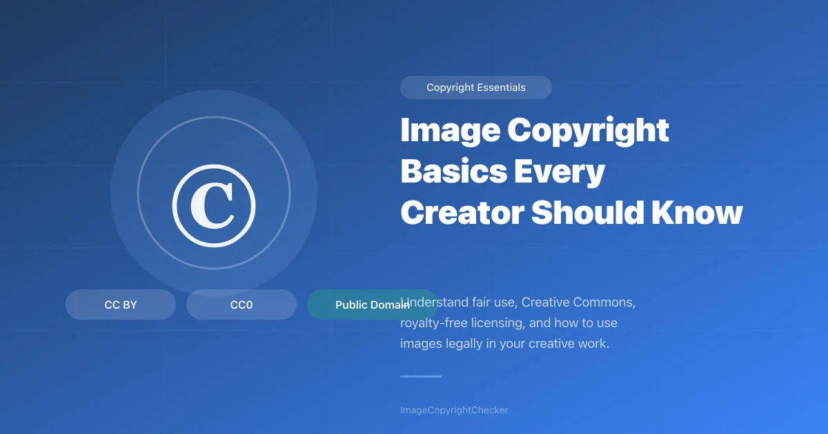 Image Copyright Basics Every Creator Should Know
